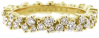 Paul Morelli 4mm Confetti Ring with White Diamonds - Yellow Gold