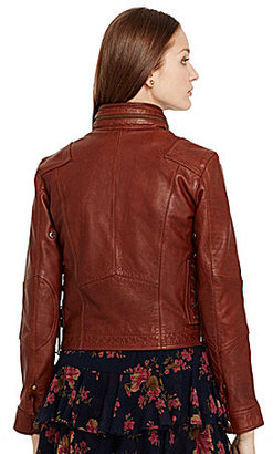 Polo Ralph Lauren Leather Moto Jacket