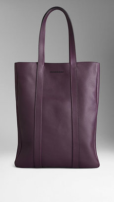 Burberry Grainy Leather Tote Bag