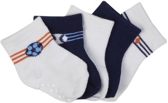 Lamaze 5 Pack Socks (Baby) - Sports-0-6 Months