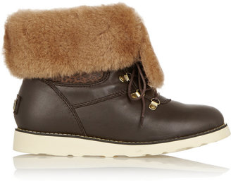 Australia Luxe Collective Shearling-lined leather boots