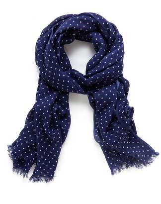 Country Road Spot Wool Scarf