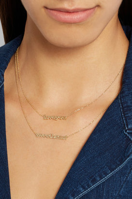 Jennifer Meyer Sweetheart 18-karat gold necklace