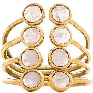 Jacquie Aiche Eight Gem Open Ring