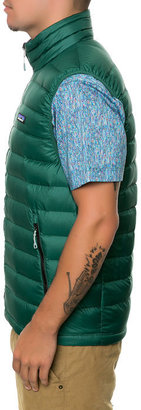 Patagonia The Down Sweater Vest in Malachite Green