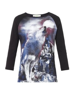 Stella McCartney Howling Wolf-print T-shirt