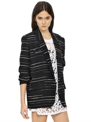 Etoile Isabel Marant Summer Cowens Cotton Tweed Blazer