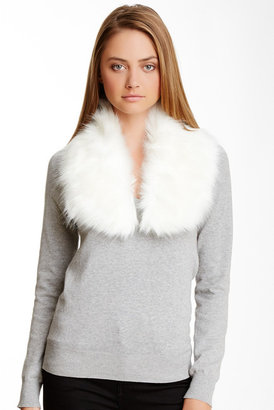 Collection XIIX Faux Fur Collar