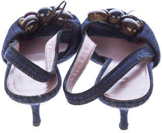 Miu Miu Slingback Sandals