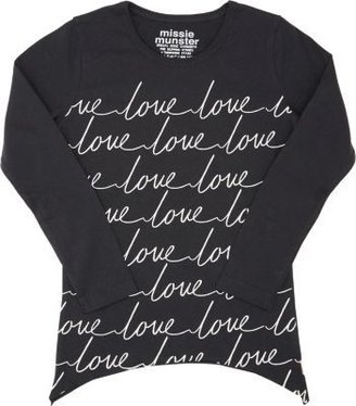 Munster Love Script Graphic Long-Sleeve T-shirt