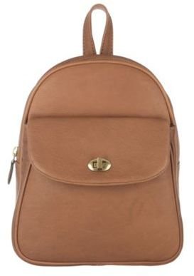 Conkca London Oak 'Eliza' veg-tanned leather mini backpack