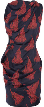 Vivienne Westwood Fond printed cotton-twill dress