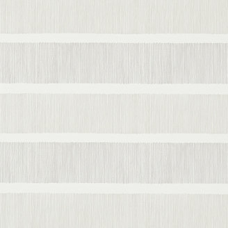 Sanderson Tatami Stripe Wallpaper - DCHK213739 Silver/Linen