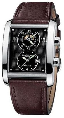 Raymond Weil 2888-STC-20001 Stainless Steel Case Brown Leather Synthetic Sapphire Men's Watch