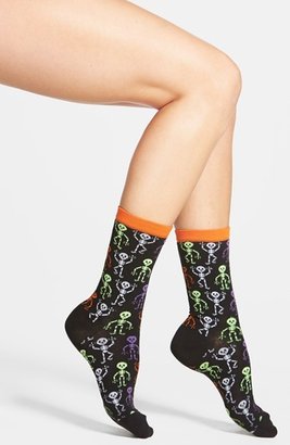 Hot Sox 'Dancing Skeletons' Socks (3 for $15)