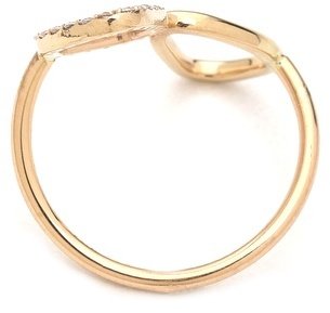 Sarah Chloe Diamond Organic Mirror Ring