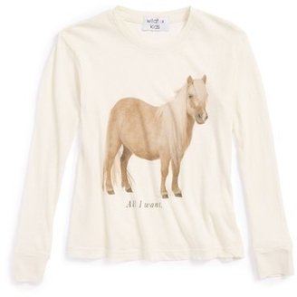 Wildfox Couture 'The Perfect Gift' Long Sleeve Tee (Little Girls)