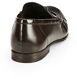 To Boot Leather Tassel Loafers