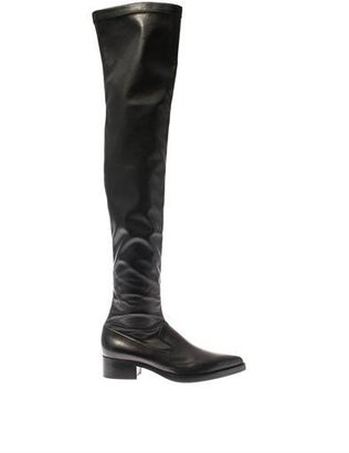 Stella McCartney Abbey faux-leather thigh-high boots