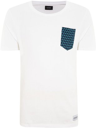 A Question Of Men's Geometric printed pocket shirt