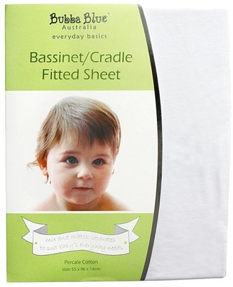Bubba Blue Everyday Basic Bassinet Fitted Sheet