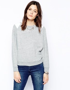 Levi's Levis Sweatshirt with Quilted Star Shoulders
