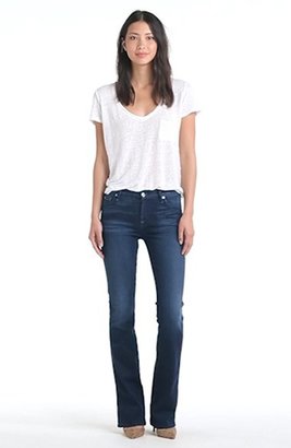 7 For All Mankind 'Kimmie' Mid Rise Bootcut Jeans (Lihon Blue)
