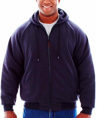 JCPenney Tough Duck Hooded Bomber Jacket-Big & Tall