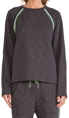 Alexander Wang T by Stripe Pullover