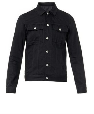Givenchy Star-embossed denim jacket