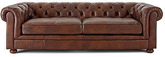 JCPenney Nottingham 96" Leather Sofa