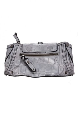 Juicy Couture Metallic Silver Clutch