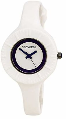 Converse VR023100 The Skinny Round Analog Dial with Silcone Case and Strap Watch