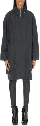 McQ Oversized Silk Parka Coat - for Women