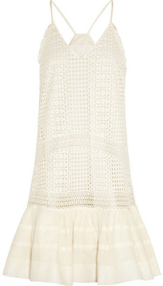 J.Crew Collection broderie anglaise cotton dress