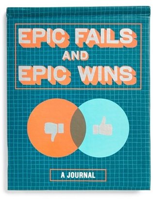 Chronicle Books 'Epic Fails and Epic Wins' Journal
