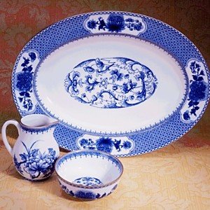Mottahedeh Imperial Blue Oval Platter