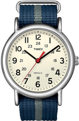 Timex T2N654 Weekender Slip Thru watch