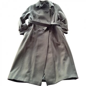 Giorgio Armani Grey Wool Coat
