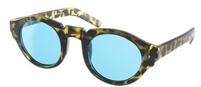 Jeepers Peepers Round Sunglasses - turquoise