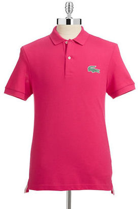 Lacoste Short Sleeve Solid Polo -- XXX-Large