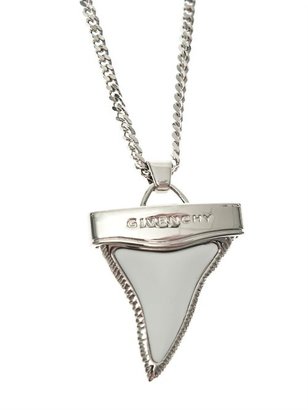 Givenchy Double-chain shark's tooth necklace