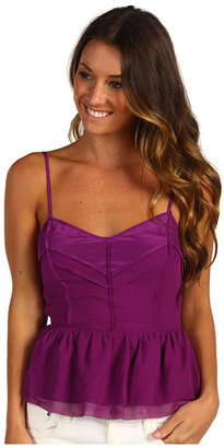 Juicy Couture Chiffon Top with Cutout Back