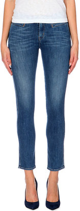 MiH Jeans Paris Slim Cropped Mid-Rise Jeans - for Women