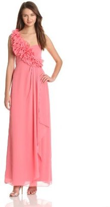 Max & Cleo Women's One Shoulder Gown