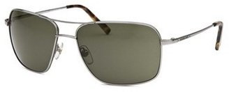Michael Kors Men's Liverpool Square Silver-Tone Sunglasses
