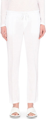 James Perse Tapered linen trousers