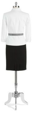 Tahari ARTHUR S. LEVINE Two-Piece Skirt Suit