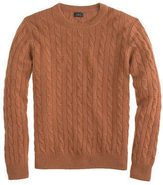 J.Crew Tall Italian cashmere cable sweater