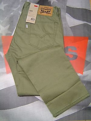 Levi's 505 Men's Regular Fit Zip Fly Lightweight Cotton Jeans Deep Lichen Green